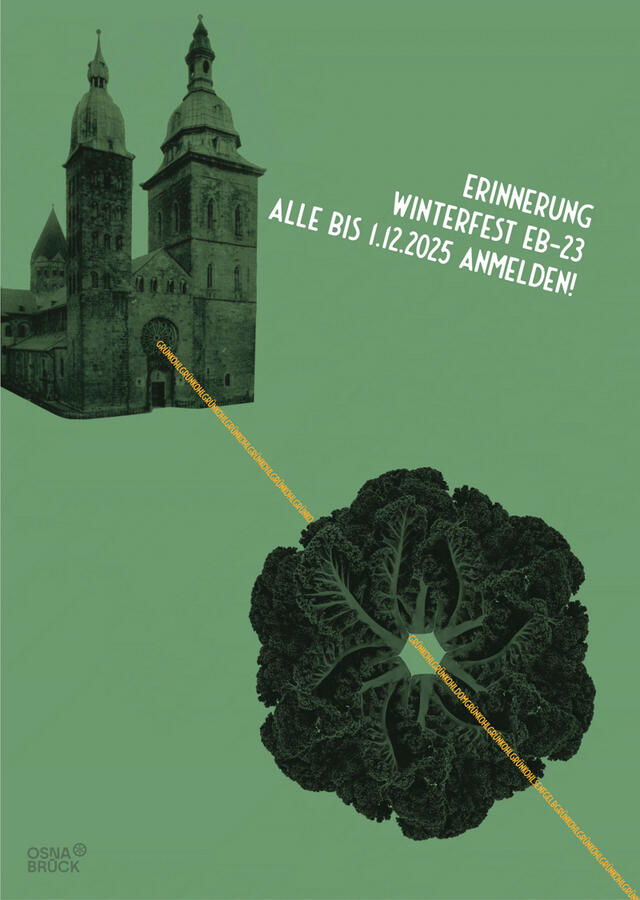 Plakat für ein Winterfest in Osnabrück, 2025