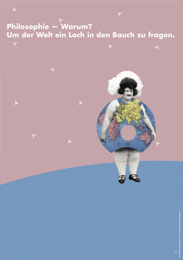 Plakatbeitrag, Ausstellung Philosophie – Warum?, Philosophikum Münster, 2016
